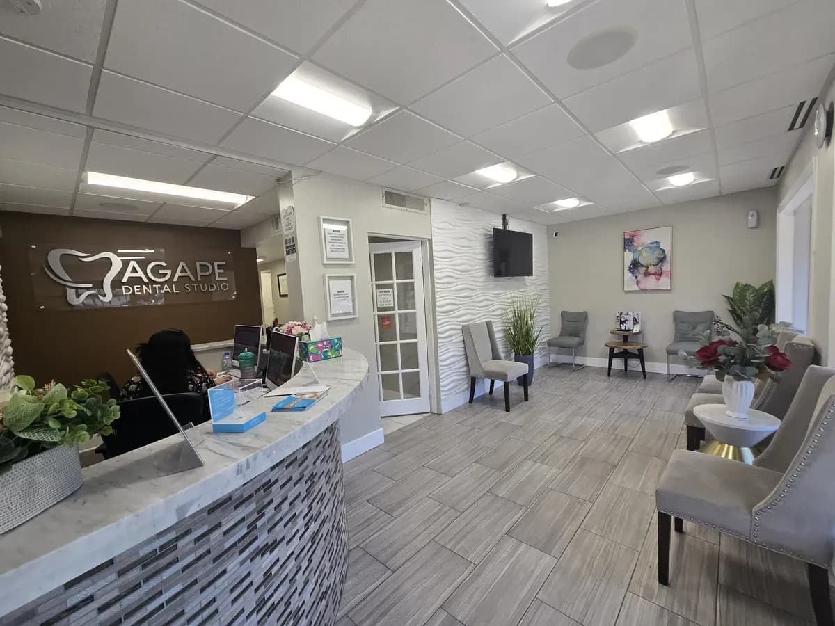 Reception area from another angle