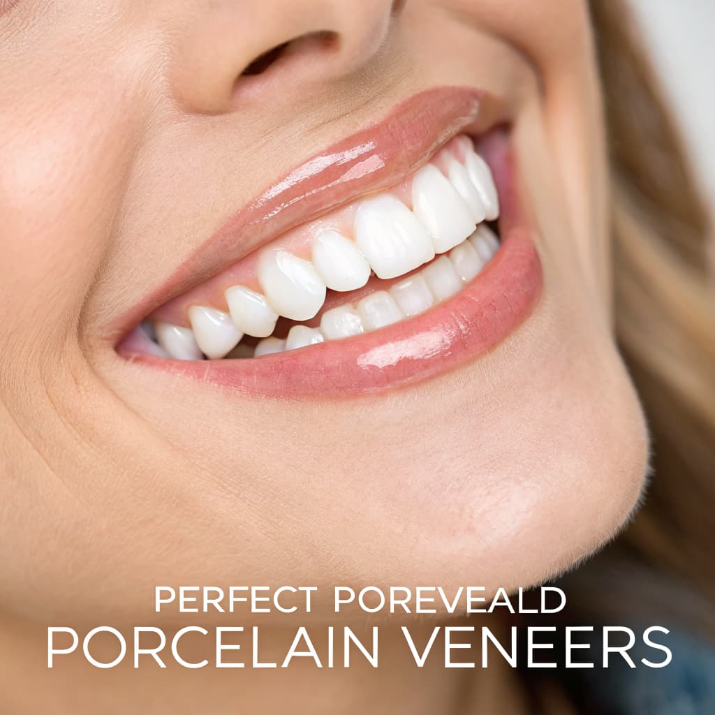 After: Porcelain Veneers — Full Smile Makeover
